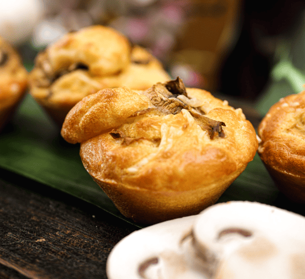 Savane & Mousson Traiteur - Joyau de Taipei cake aux champignons de Chine